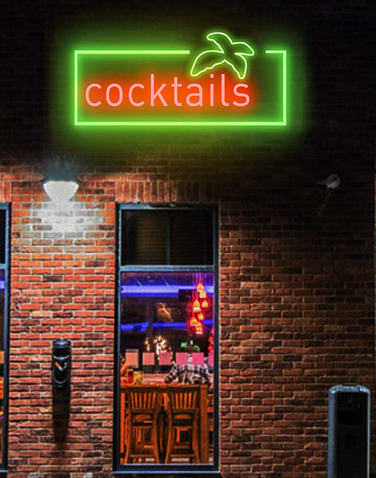 COCKTAILS Neon Sign